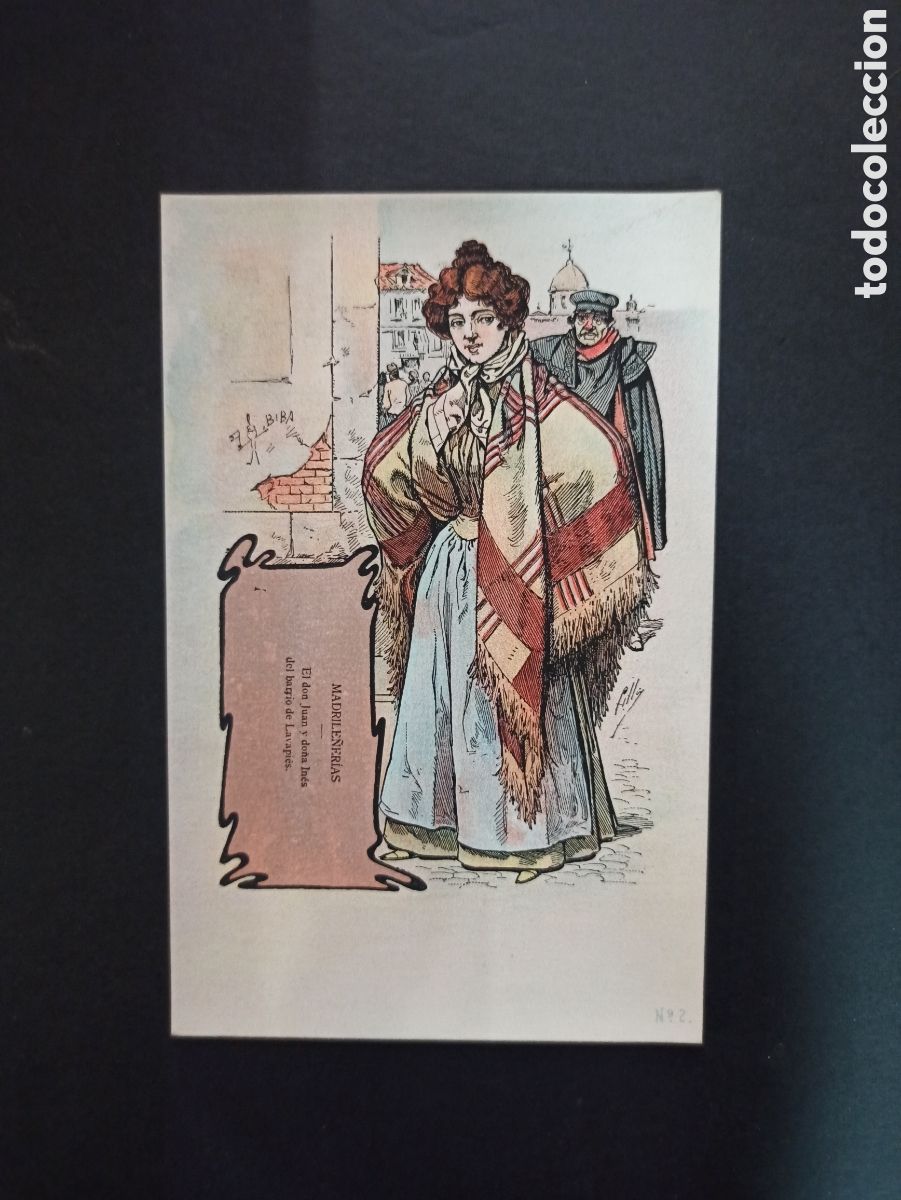Cartoline: Postal antigua, S. Calleja. Sin circular, sin dividir.