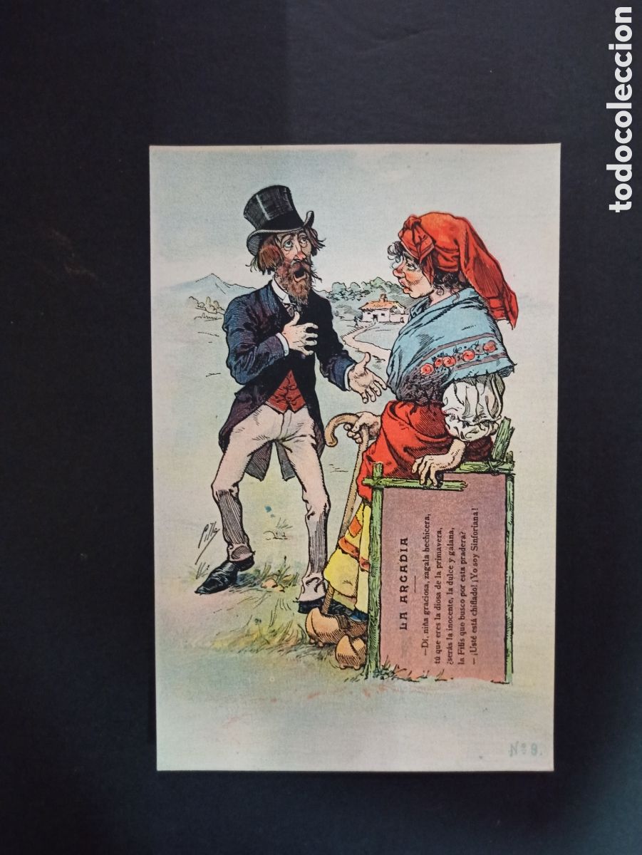 Cartoline: Postal antigua, S. Calleja. Sin circular, sin dividir.