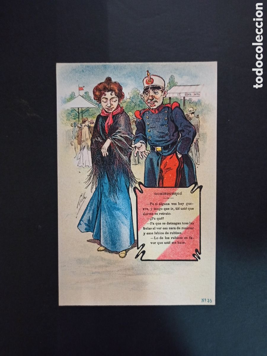 Cartoline: Postal antigua, S. Calleja. Sin circular, sin dividir.