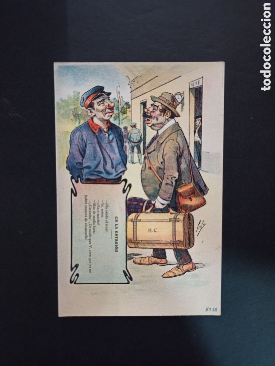 Cartoline: Postal antigua, S. Calleja. Sin circular, sin dividir.