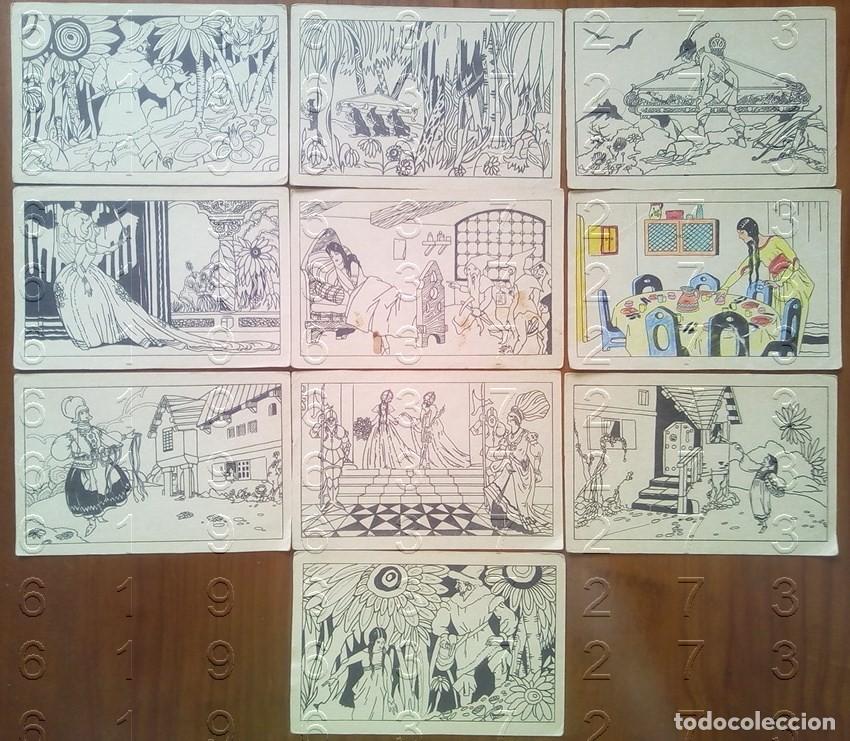 Cartoline: BLANCA NIEVES CALLEJA CUENTOS EN POSTALES ART DEC&Oacute; ANTIGUAS GENUINAS TODO LO QUE VES CM0