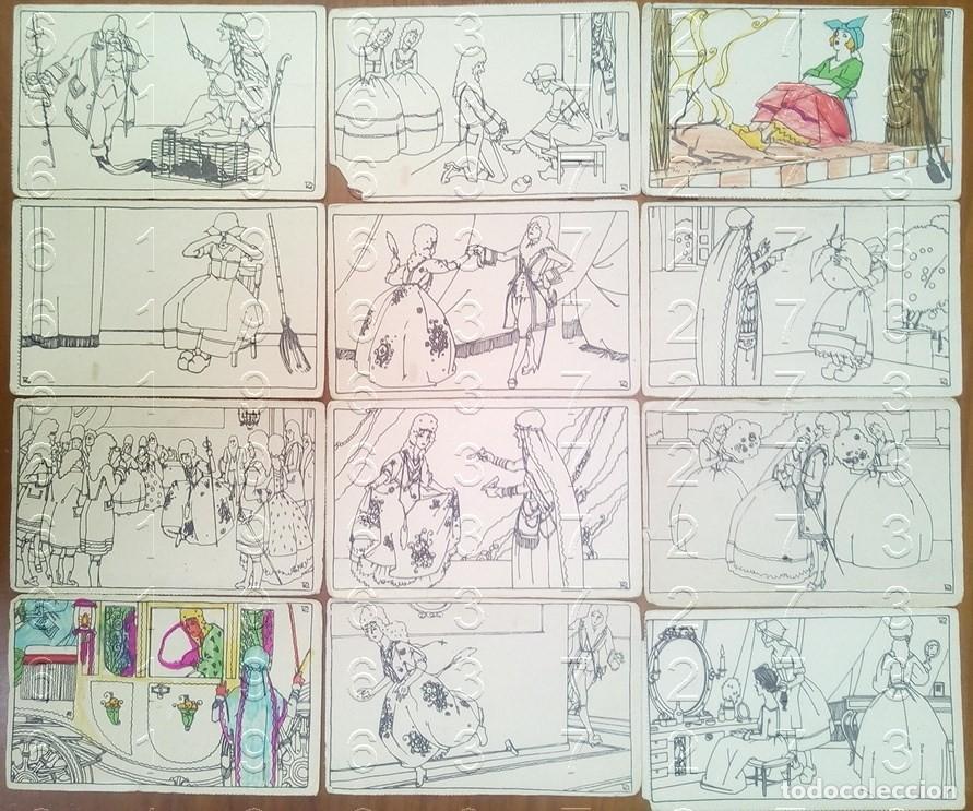 Cartoline: LA CENICIENTA CALLEJA CUENTOS EN POSTALES ART DEC&Oacute; ANTIGUAS GENUINAS TODO LO QUE VES CM0
