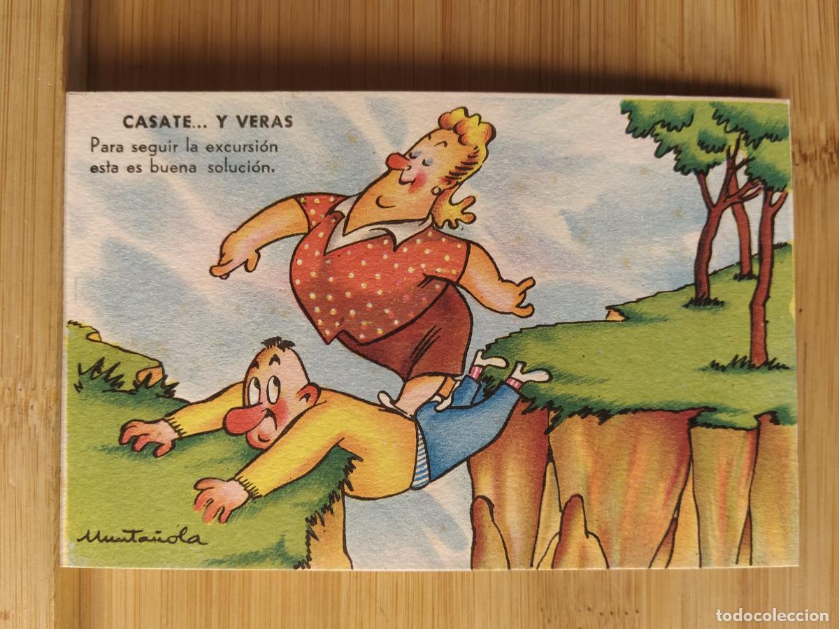 Cartes Postales: MUNTA&Ntilde;OLA - CASATE ... Y VERAS - ESTAMPERIA RAM - POSTAL ANTIGUA -(108.548)