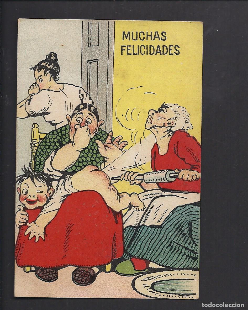 Postkarten: Antigua postal . Dibujo y Caricaturas.