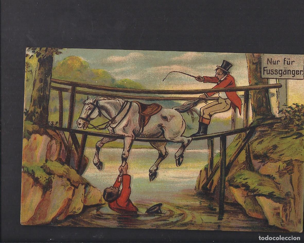Postkarten: Antigua postal . Dibujo y Caricaturas.