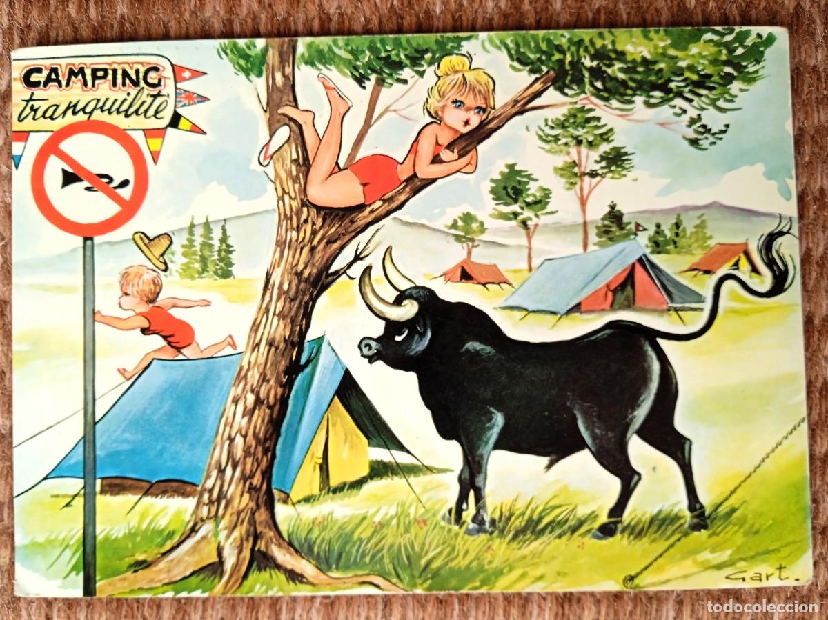 Cartes Postales: VACACIONES CON VISITANTE IMPREVISTO - ILUSTRACION GART