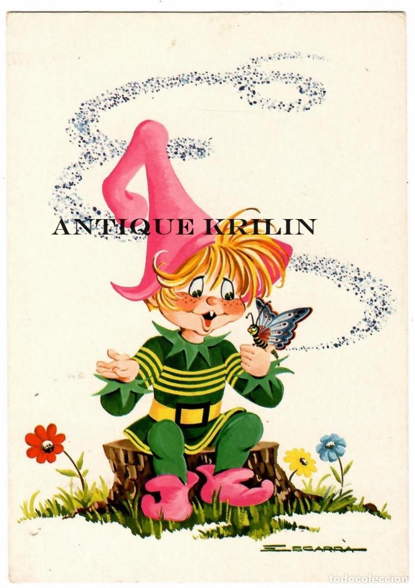 Postcards: POSTAL EDITORIAL CERBER / SERIE 3024/3 / ILUSTRA ESCARR&Agrave; / CIRCULADA