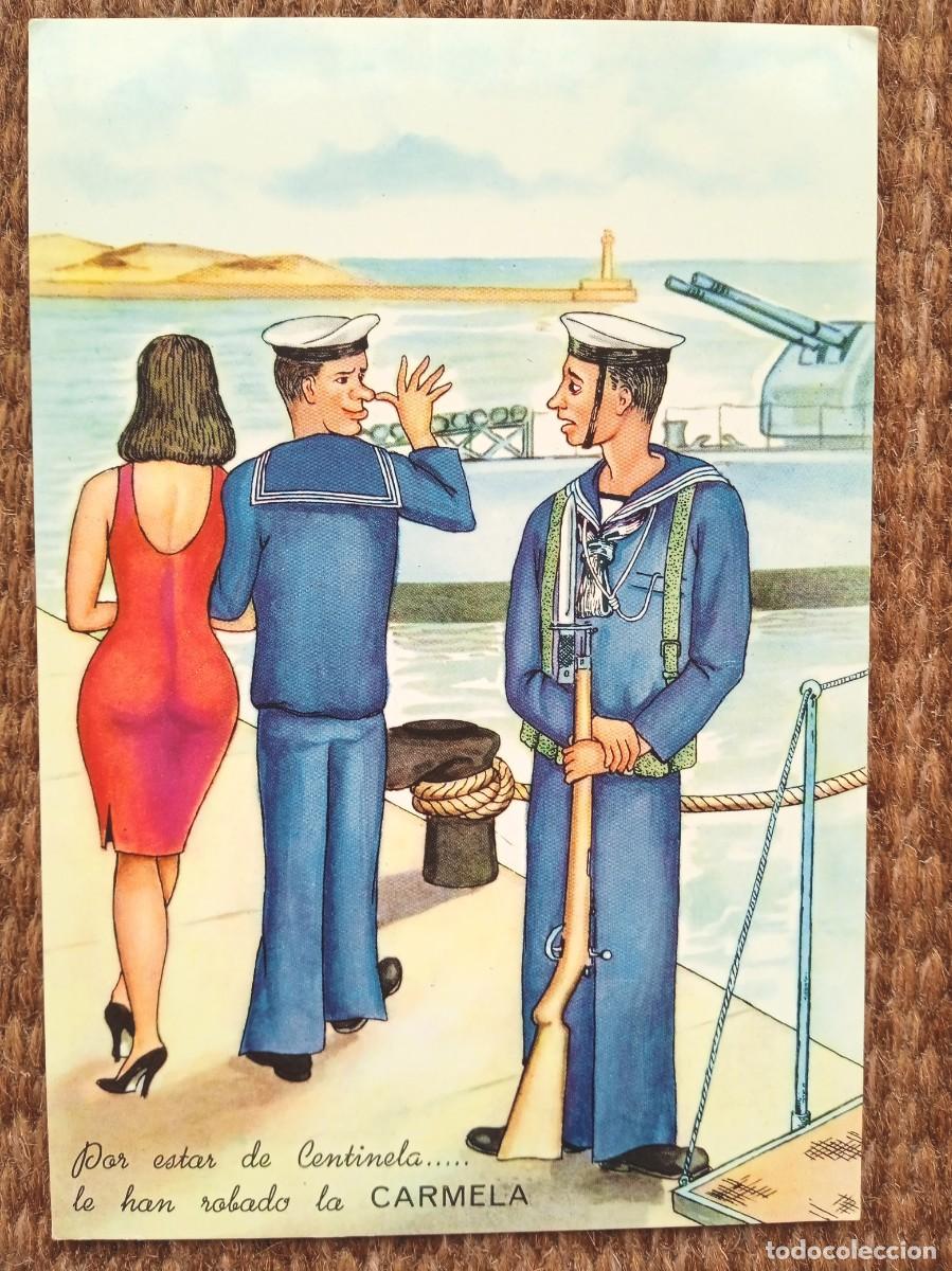 Cartoline: POSTAL DE LA MILI - POR ESTAR DE CENTINELA...