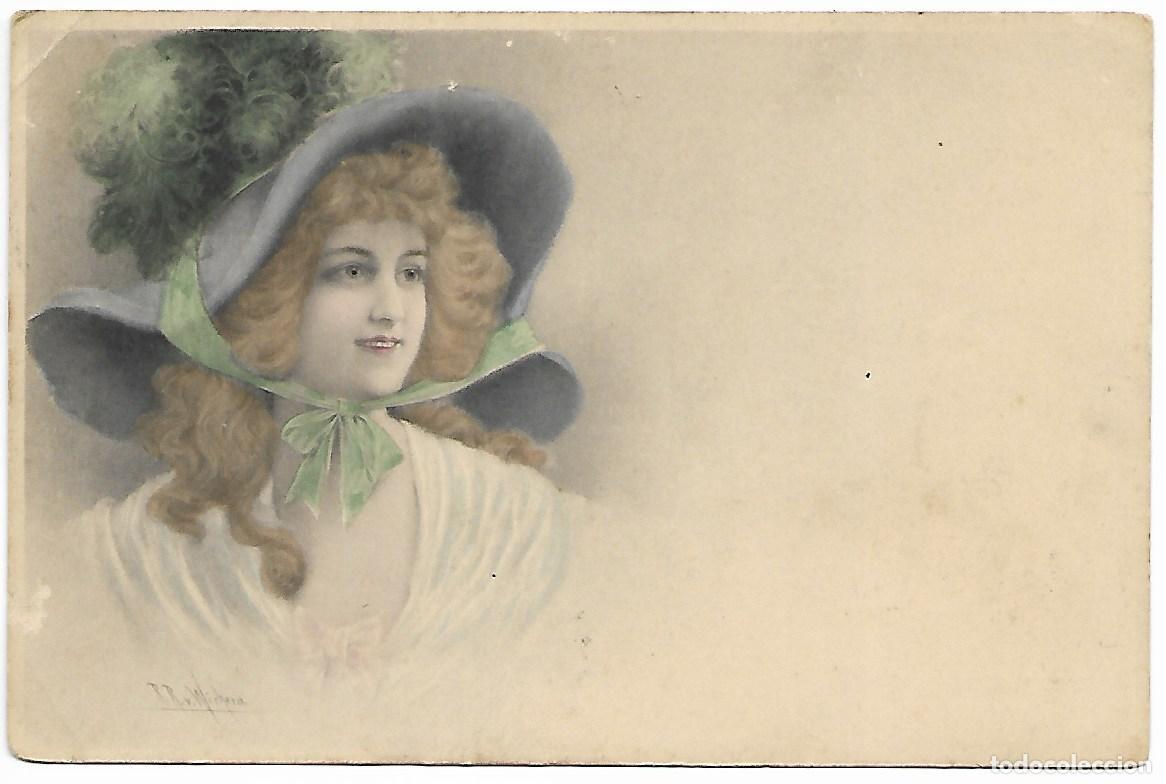 Cartoline: ILUSTRACION FIRMADA Y CIRCULADA EN 1910