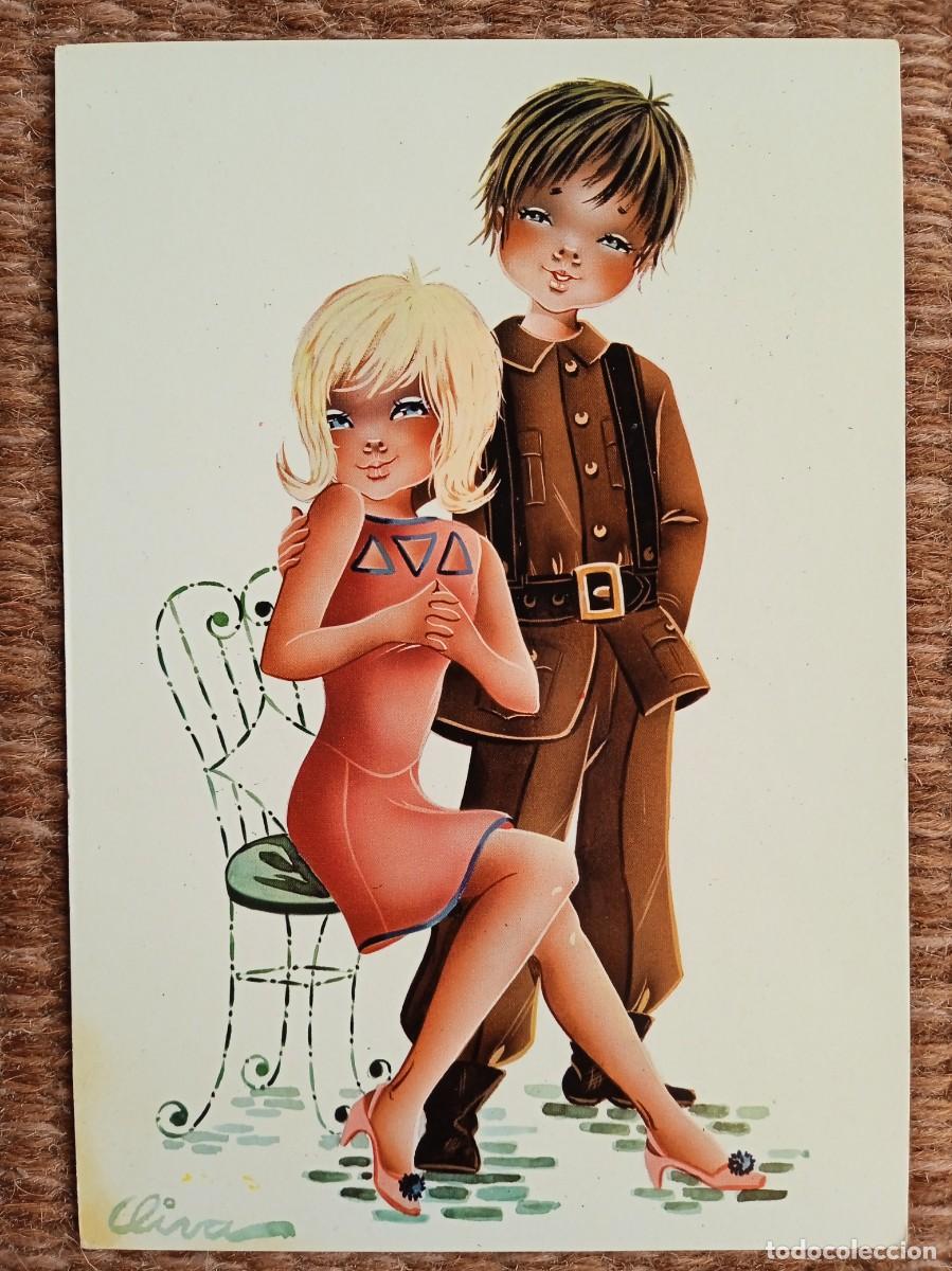 Postkarten: PAREJA - ILUSTRACION CLIVA