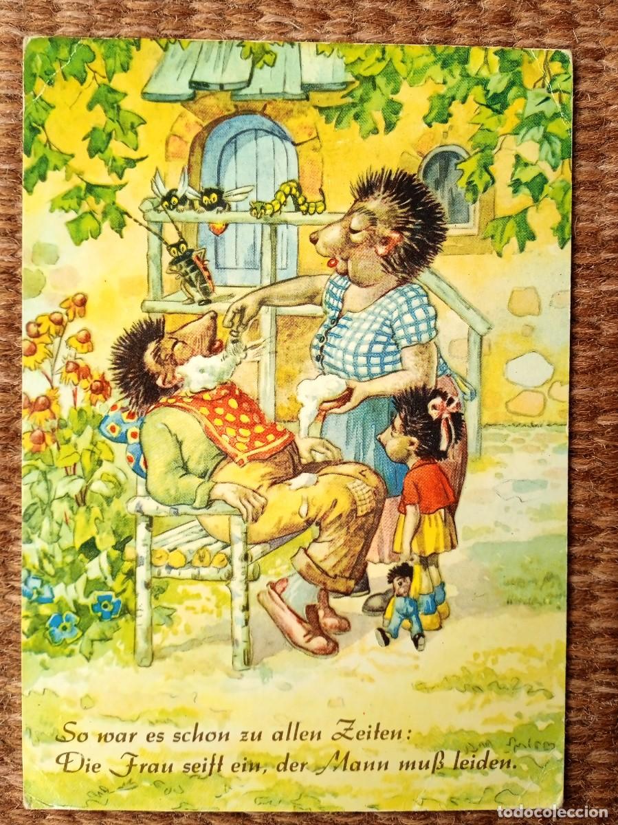 Postkarten: FAMILIA DE ERIZOS