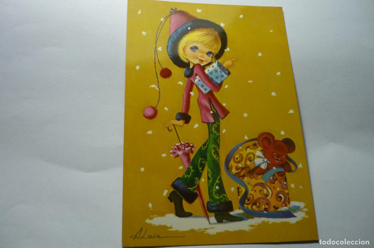 Postkarten: postal dibujo alain.-c y z 7141-31 a