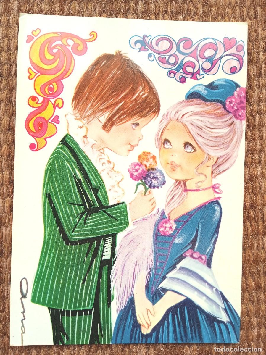 Postales: NOVIOS - ILUSTRACION ANA