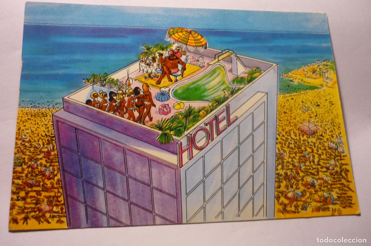 Postais: postal humor spanistyp -