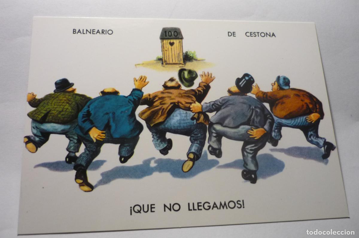 Postais: postal humor balneario de cestona-