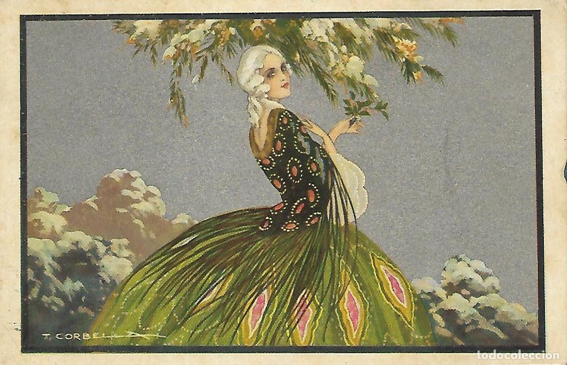 Postkarten: ANTIGUA POSTAL ITALIANA FIRMADA T.CORBELLA (1928)