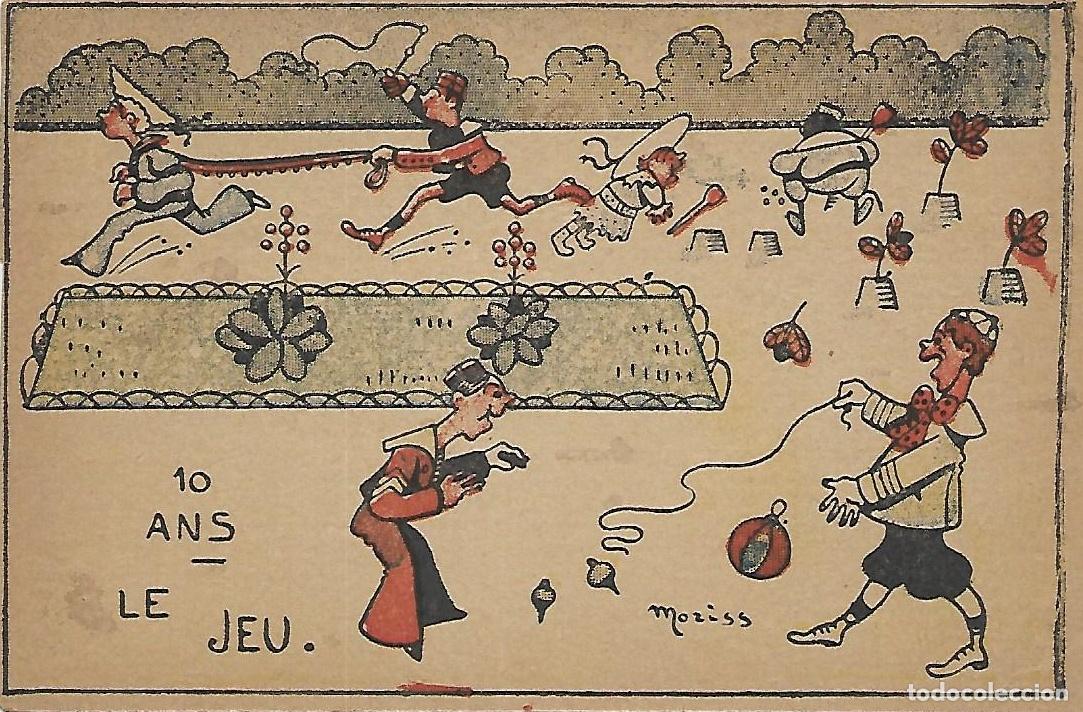 Postkarten: ANTIGUA POSTAL FRANCESA-10 ANS LE JEU (Frimada Moziss)