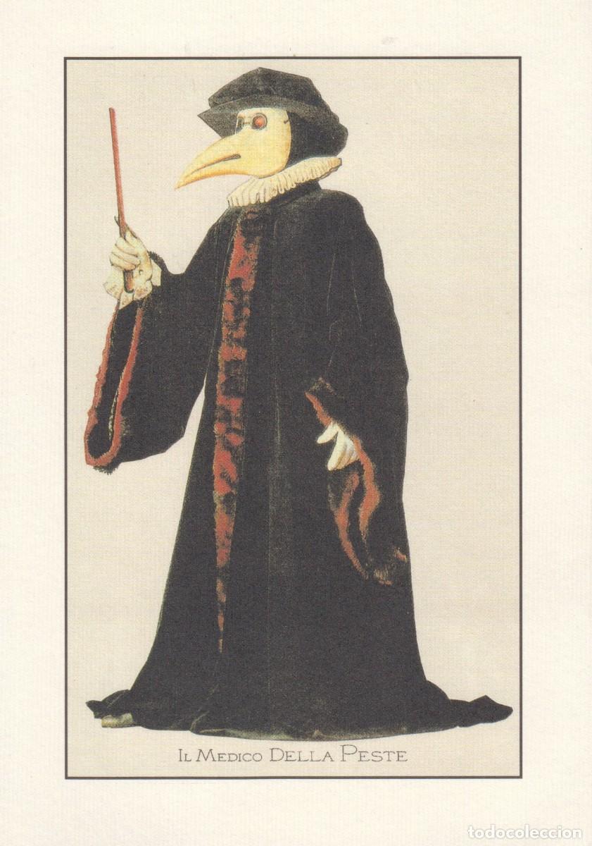 Postcards: IL MEDICO DELLA PESTE. MASCHERE DELLA COMMEDIA DELL&acute;ARTE