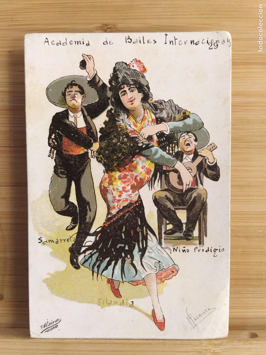 Postcards: POSTAL ANTIGUA ILUSTRADA POR FAGRISTA -VER FOTOS-(109.050)