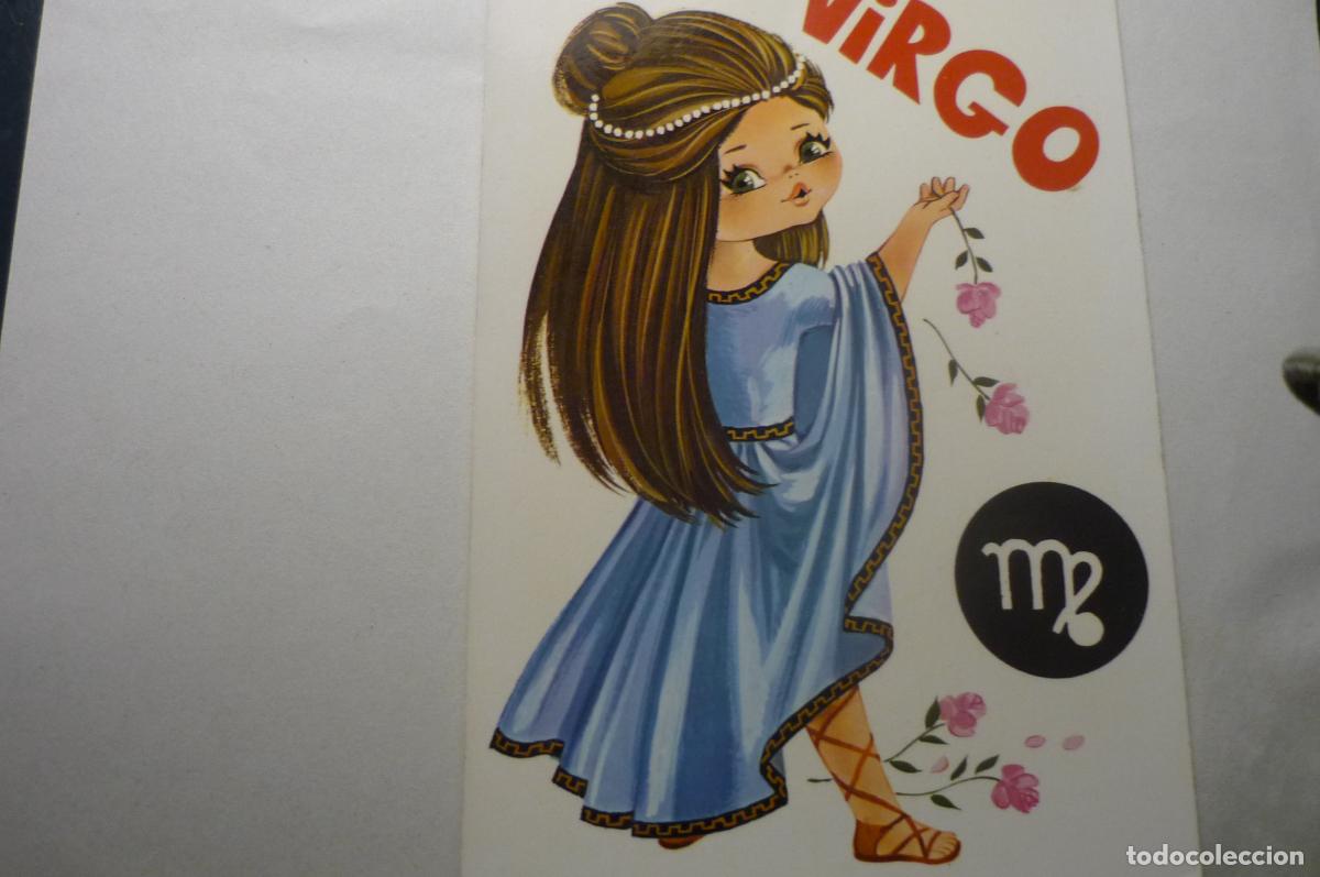 Postkarten: postal dibujo horoscopo virgo