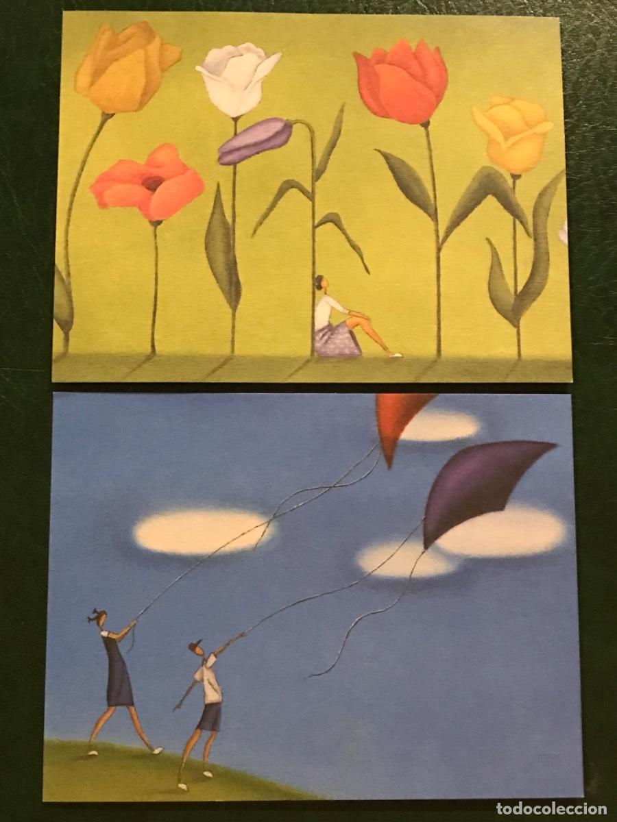 Postkarten: 3 Postales de Francia Dibujos