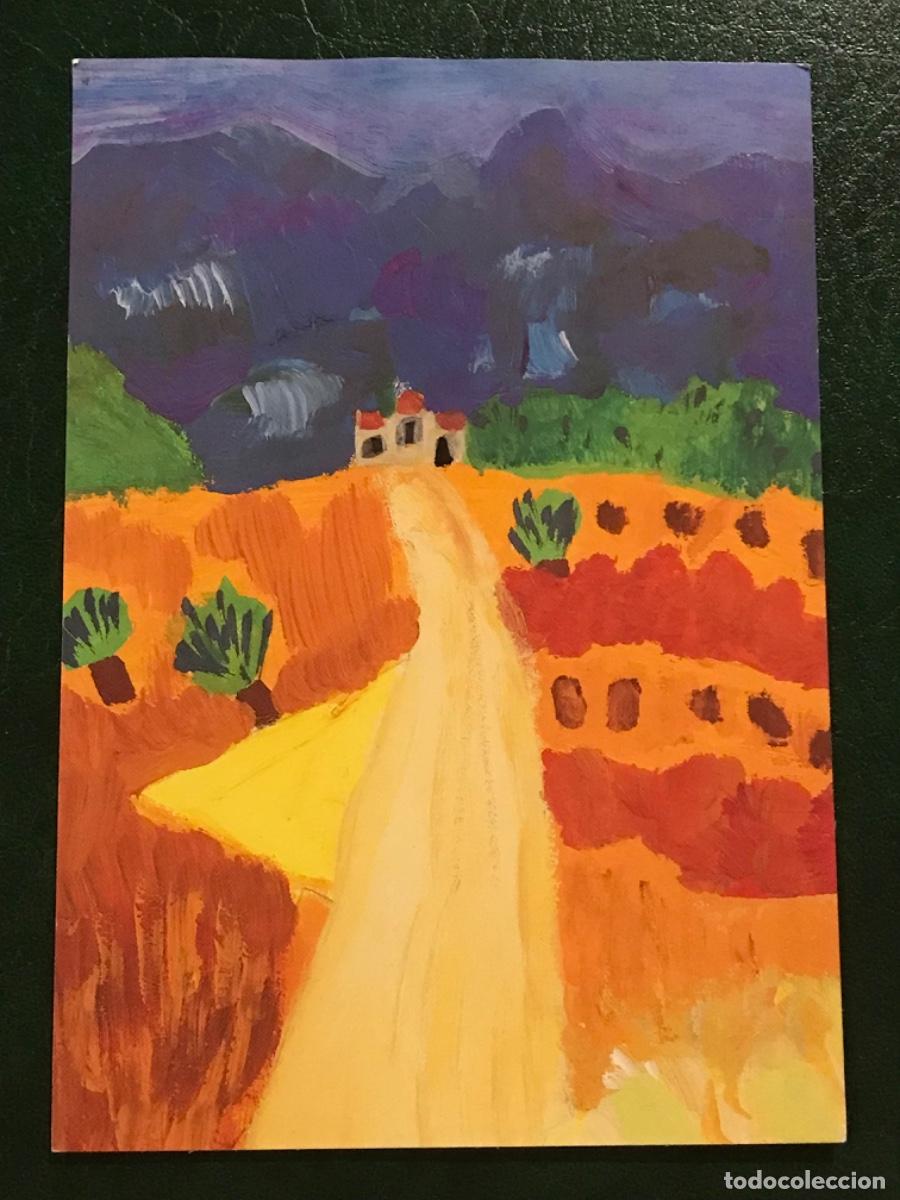 Postkarten: 2 Postales de Francia Dibujos