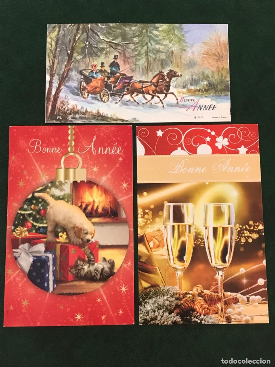 Postkarten: 28 Postales circuladas de Francia Dibujos