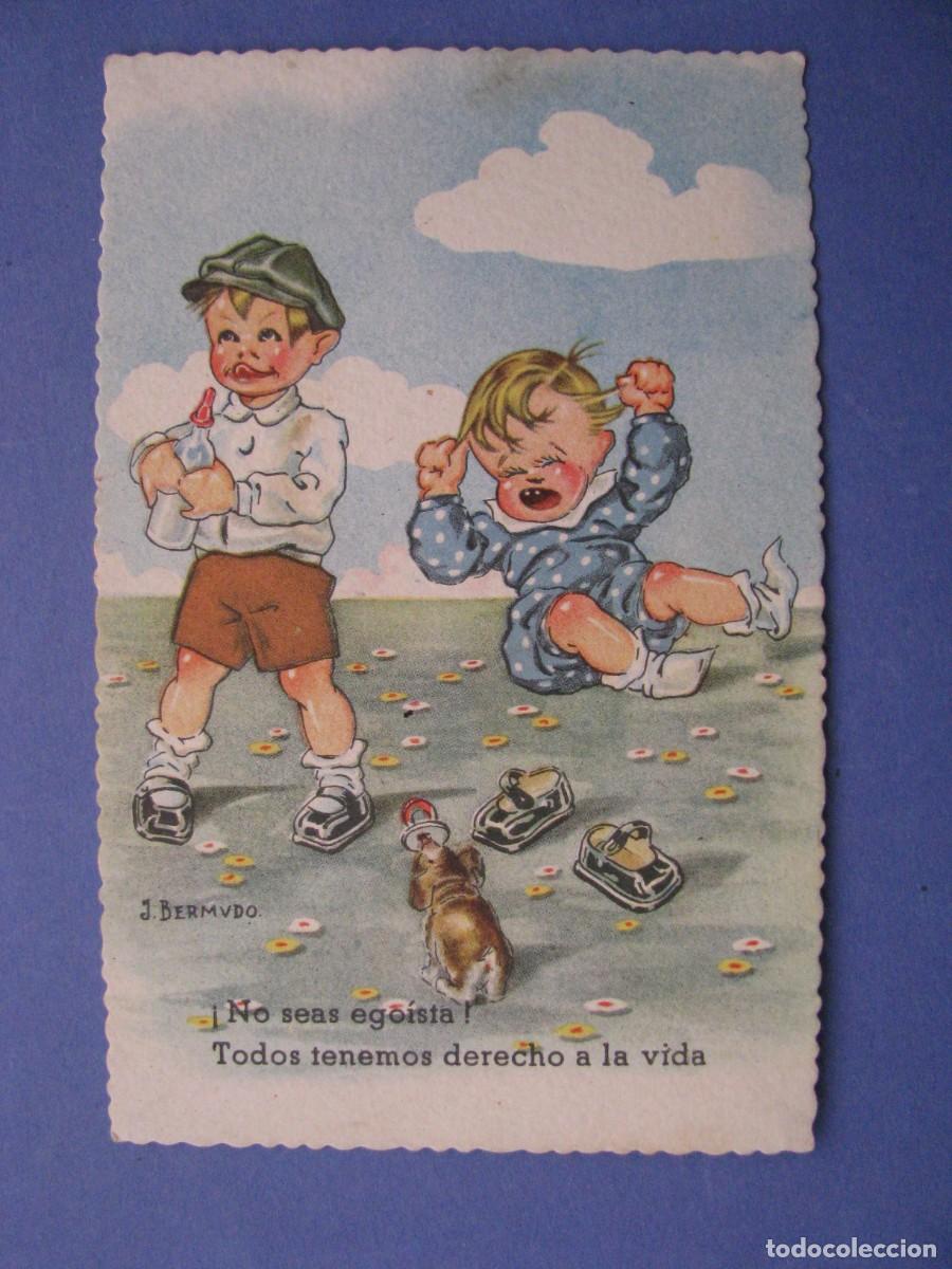 Cartes Postales: POSTAL DE IL. J. BERMUDO. ED. KAF. 4038. ESCRITA