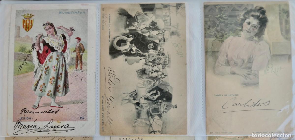 Postais: 3 POSTAL VARIADAS COSTUMBRISTAS - CIRCULADA