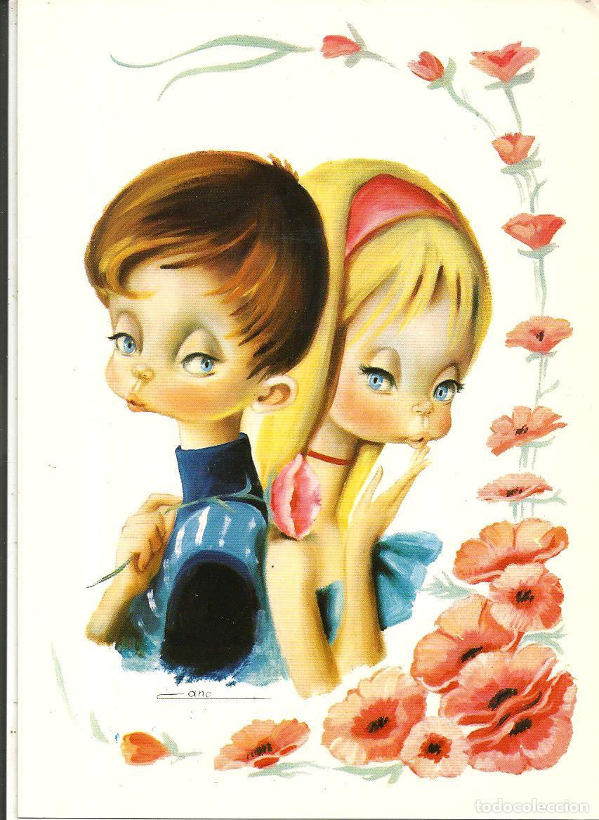 Postais: POSTAL *CANO* - PAREJITA - PAGSA, COLECCI&Oacute;N PERLA 110/4