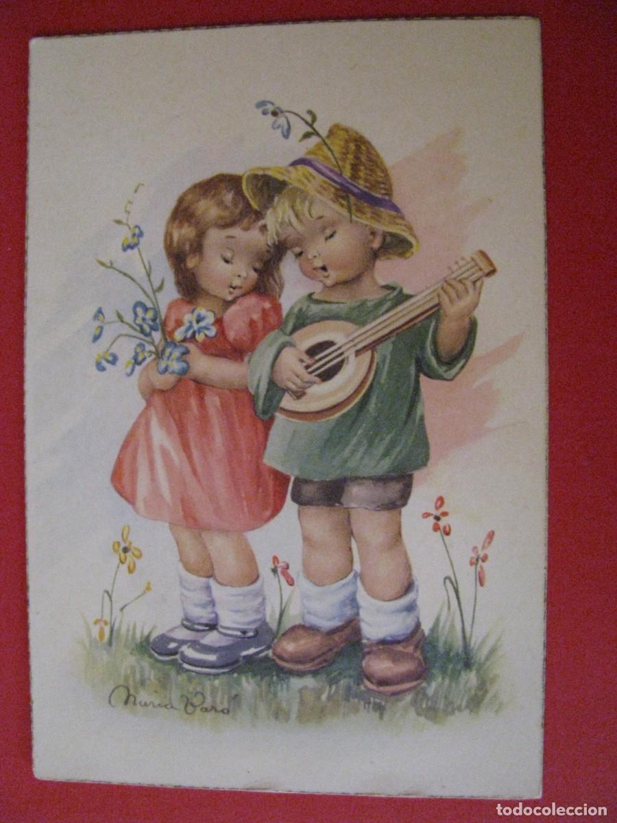 Postais: POSTAL DE IL. NURIA BAR&Oacute;. C. Y Z. 593/A-N-2. ESCRITA. 1961.