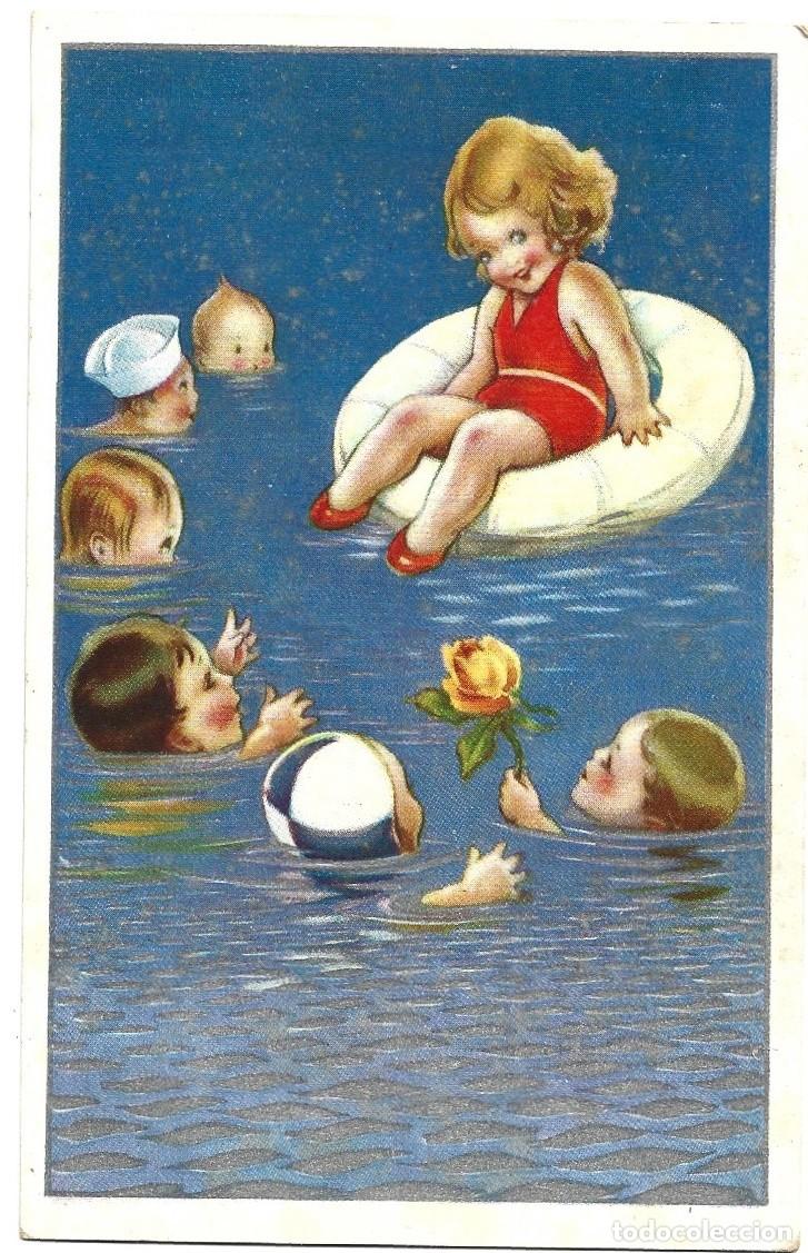 Postais: POSTAL DE DIBUJO DE CASA DEGANNILA CIRCULADA EL A&Ntilde;O 1903