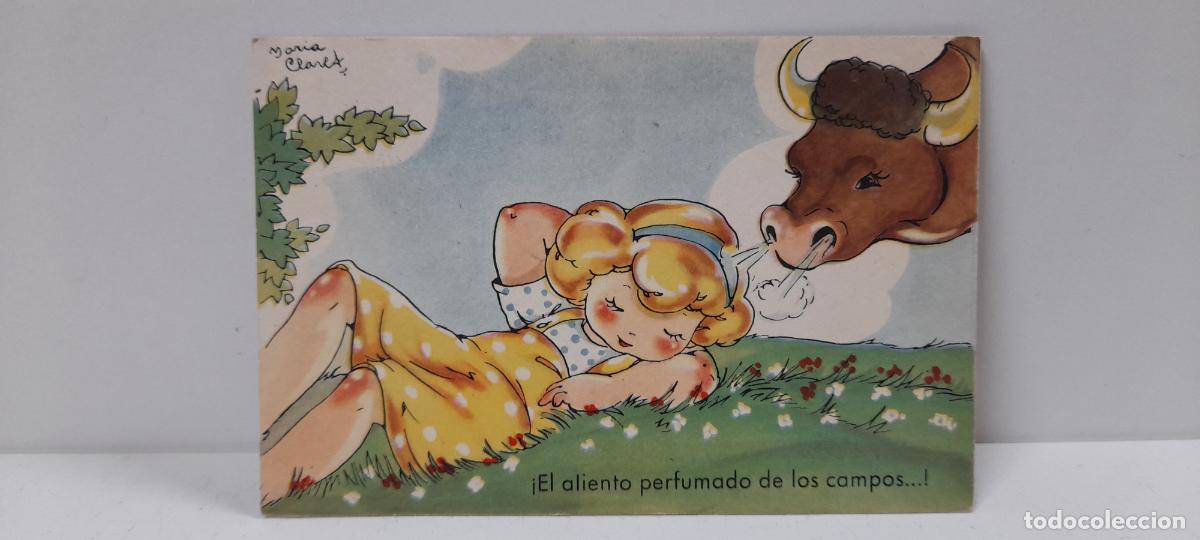 Postkarten: POSTAL ANTIGUA . ESCRITA Y SELLADA . ORIGINAL A&Ntilde;OS 40