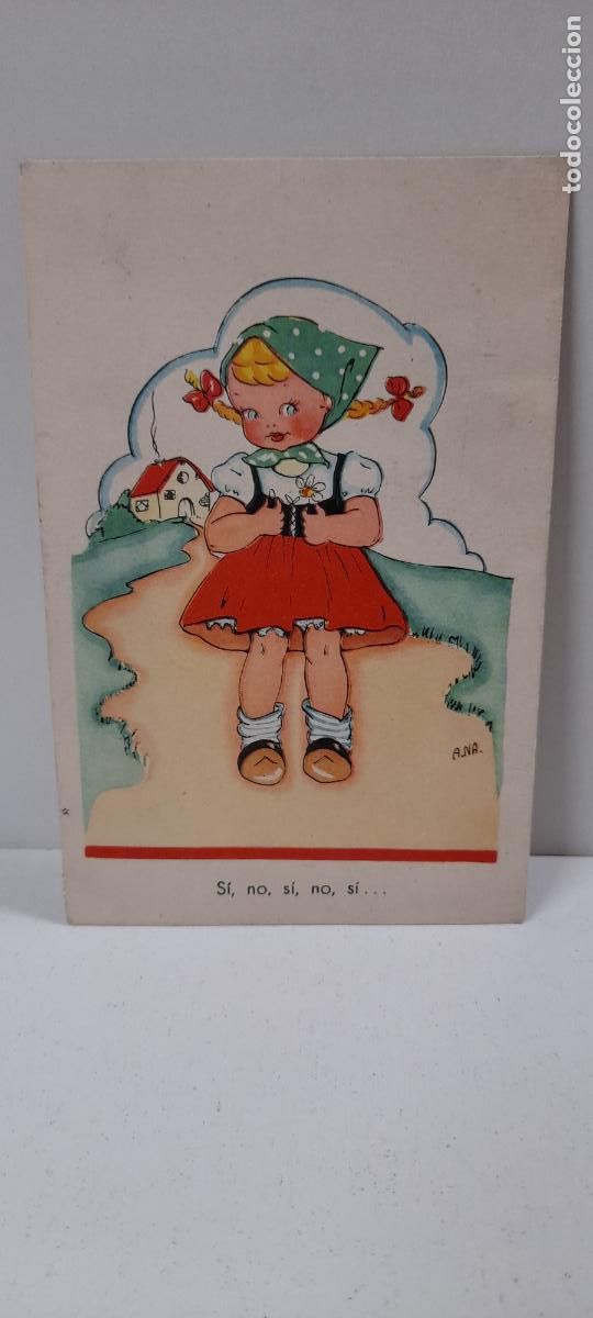 Postkarten: POSTAL ANTIGUA . ESCRITA Y SELLADA . ORIGINAL A&Ntilde;OS 50