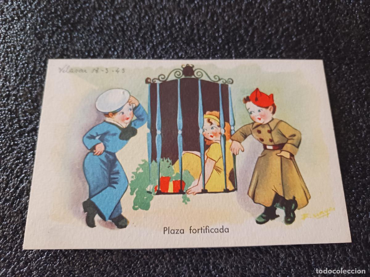 Postais: POSTAL INFANTIL, EDICIONES CMB, SERIE N&ordm; 39, CIRCULADA A VILASAR DE MAR 1943