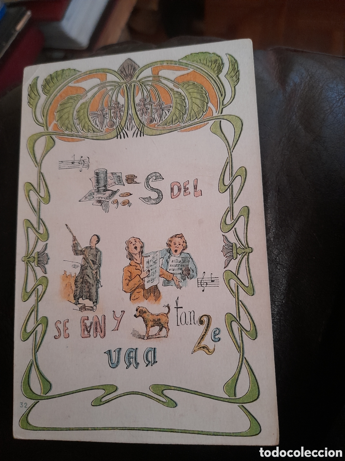 Postcards: Antigua postal, Tarjeta Art&iacute;stica Espa&ntilde;ola