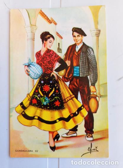 Postkarten: TRAJES TIPICOS, POSTAL GUADALAJARA 82, ELSI, FORMATO POSTAL EN BLANCO DETRAS