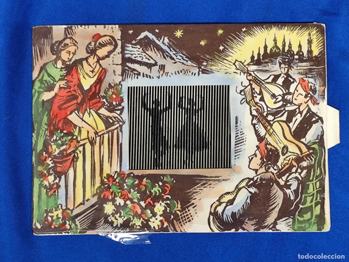 Postkarten: postal en movimiento danzas regionales aragon