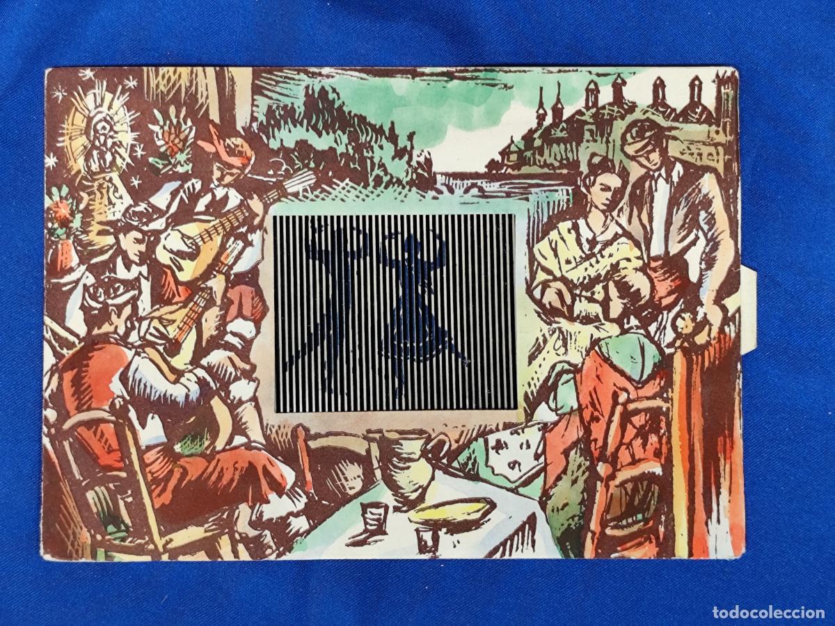 Postkarten: postal en movimiento danzas regionales aragon