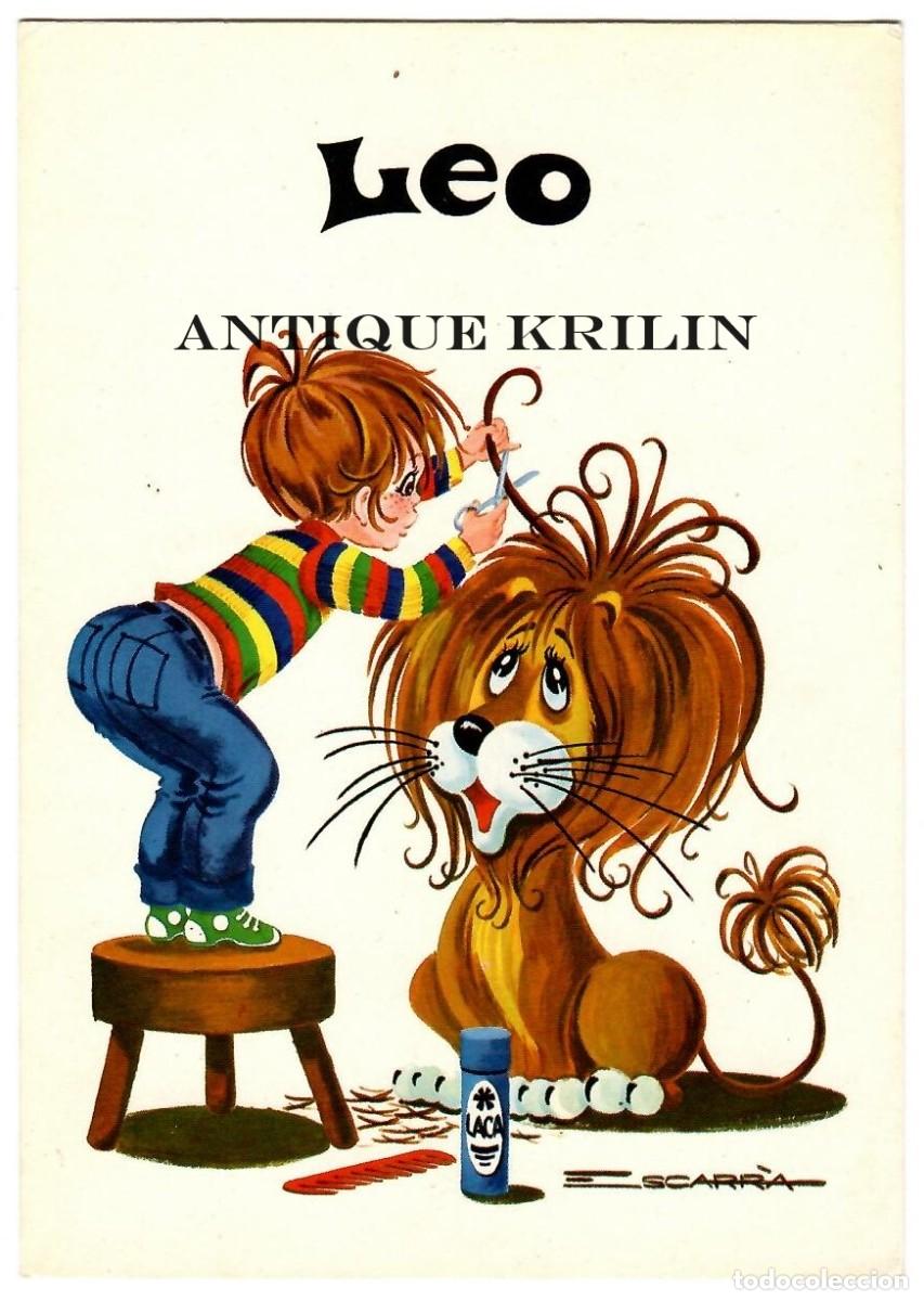 Postcards: POSTAL EDITORIAL CERBER / SERIE 3022/3 LEO / ILUSTRA ESCARR&Aacute;