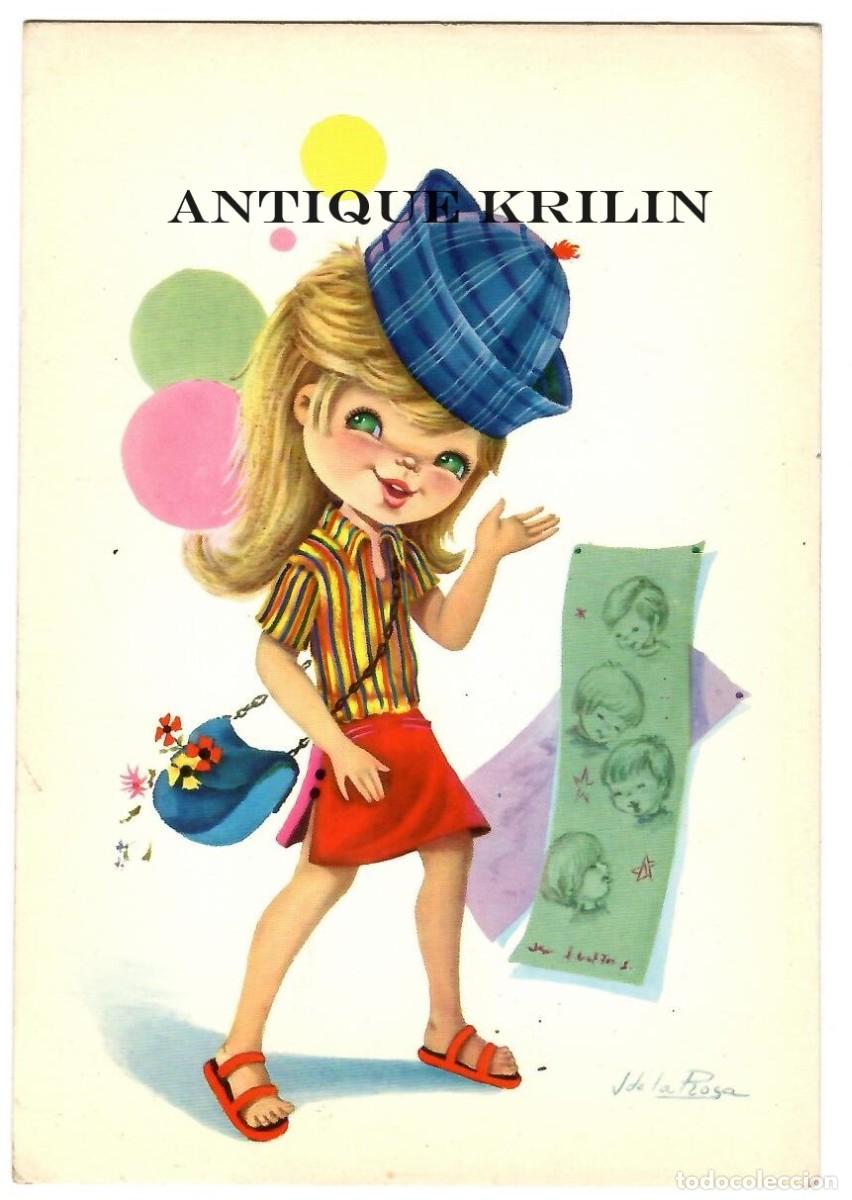 Postais: POSTAL EDICIONES CYZ / SERIE 6830 / ILUSTRA DE LA ROSA