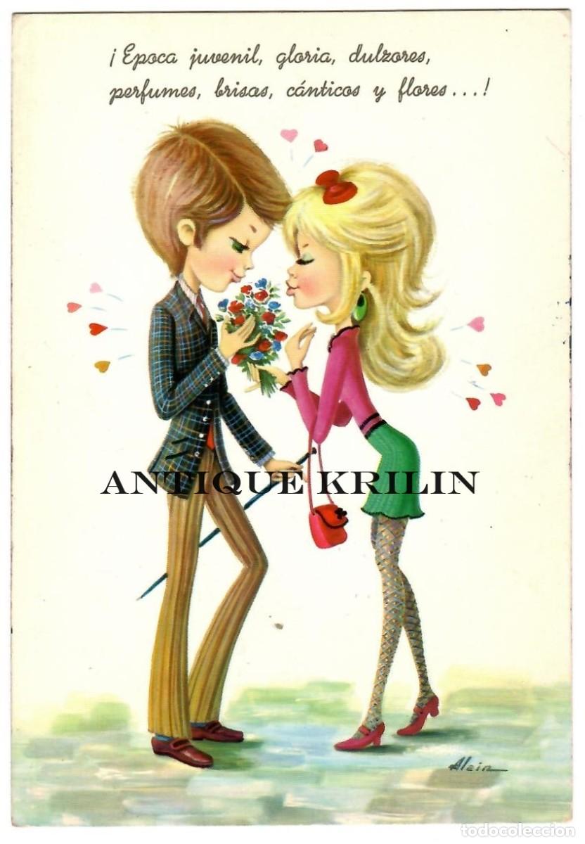 Cartoline: POSTAL EDICION CYZ / SERIE 6832 / ILUSTRAN ALAIN