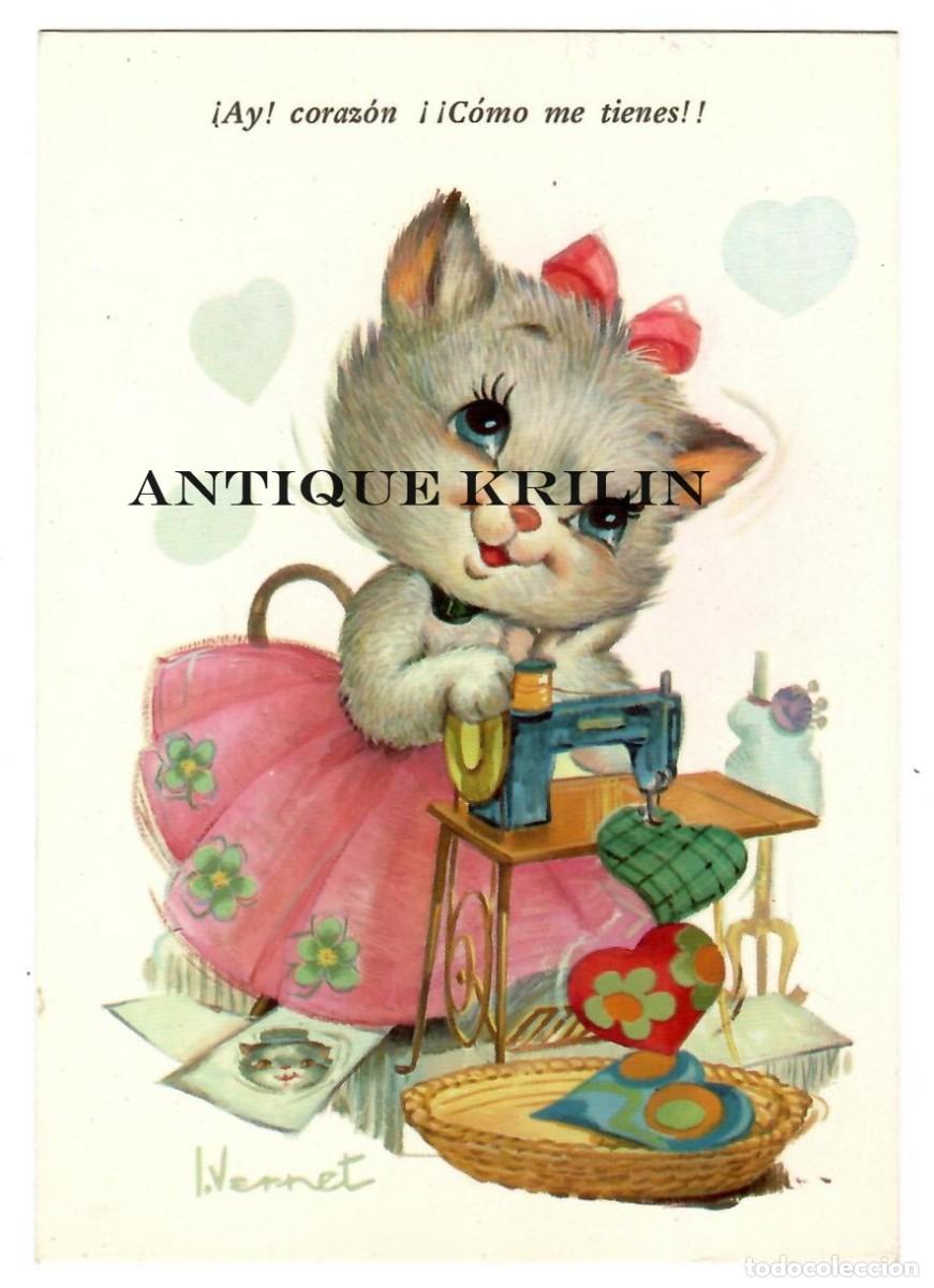 Cartoline: POSTAL EDICION CYZ / SERIE 7567/31-D / ILUSTRAN VERNET