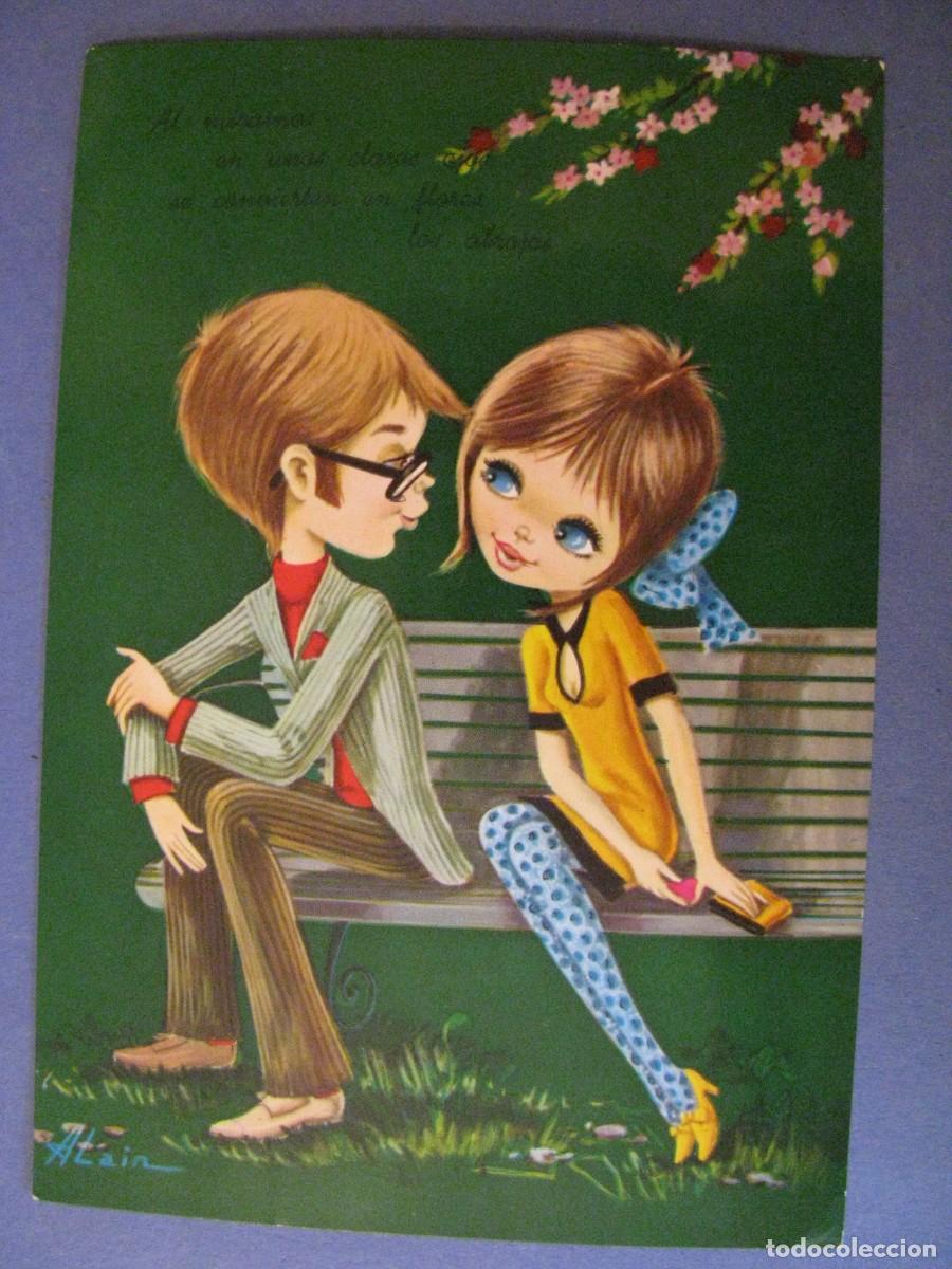 Cartes Postales: POSTAL DE IL. ALAIN. C. Y Z. 6856. ESCRITA 1968.