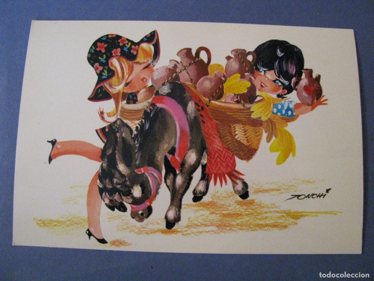 Postkarten: POSTAL DE IL. TONCHI. FOTOS CARRETEROS 304/3. SIN ESCRIBIR.