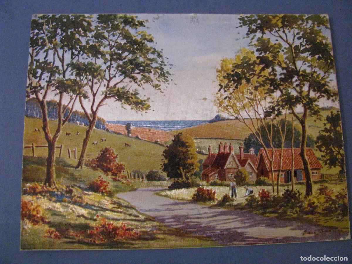 Cartes Postales: POSTAL DIBUJO, METALIZADA. ED. LAMBSA. ESCRITA. 1968.