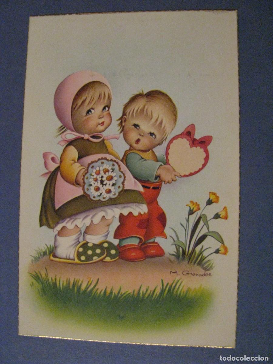 Cartes Postales: POSTAL DE IL. M. GRANADOS. ANCORA 2088. DESPEGADA.