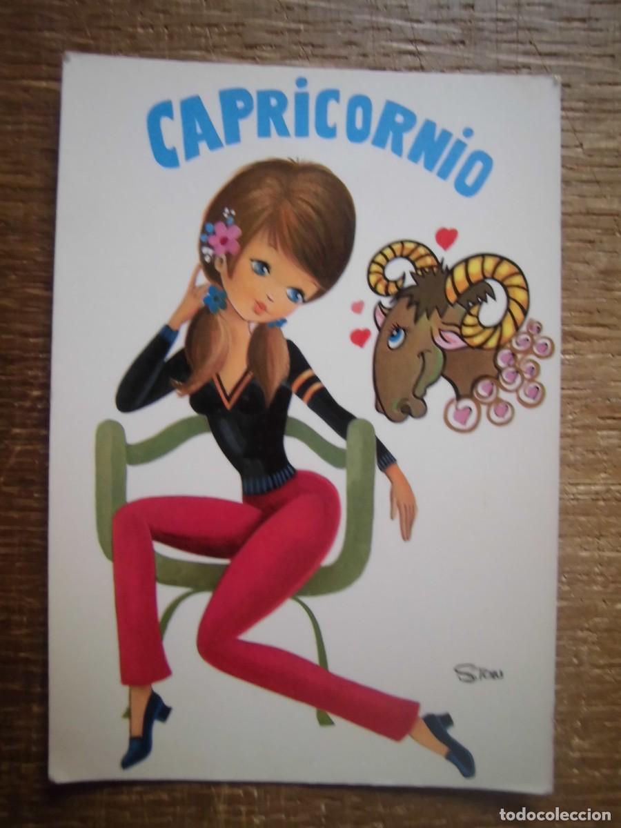 Cartes Postales: ANTIGUA POSTAL CAPRICORNIO C. Y Z. 7600/29-B