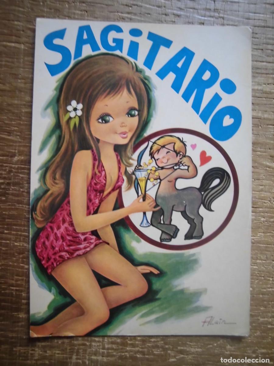 Postkarten: ANTIGUA POSTAL SAGITARIO C. Y Z. 7370/31-A