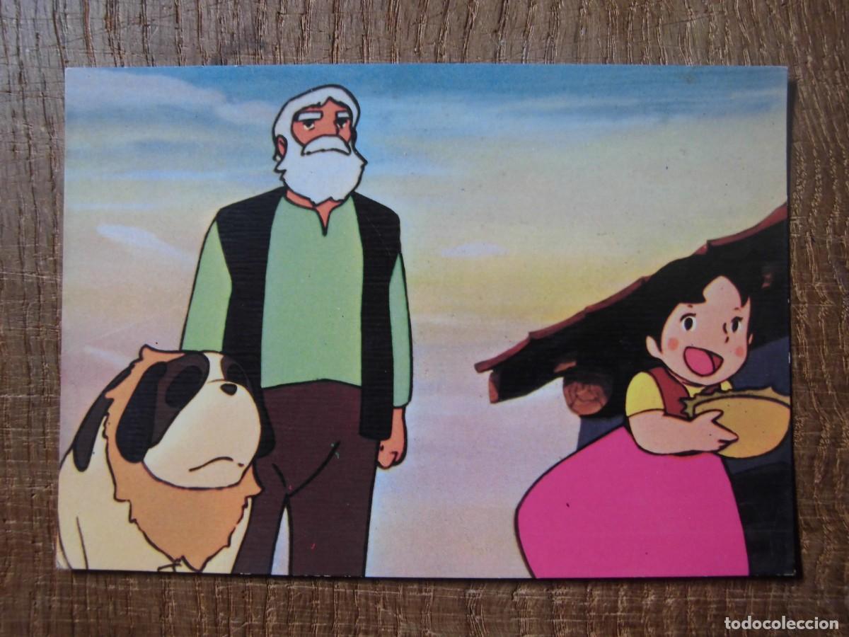 Postkarten: POSTAL N&ordm; 2 HEIDI, VIEJO DE LOS ALPES Y NIEBLA EDICIONES TARJEFHER